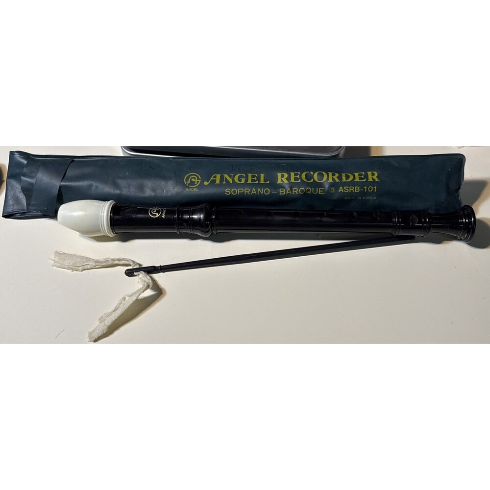 Angel ASRB-101 Soprano-Baroque Recorder with Case